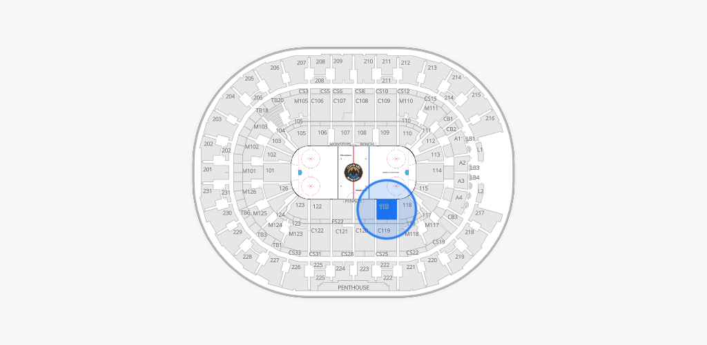 Rocket Arena Seating Chart