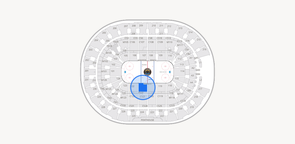 Rocket Arena Seating Chart