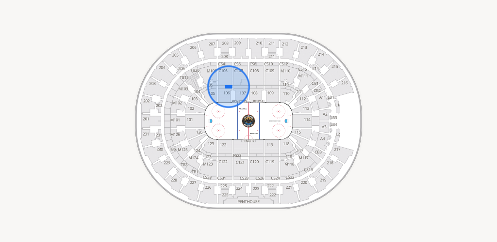 Rocket Arena Seating Chart