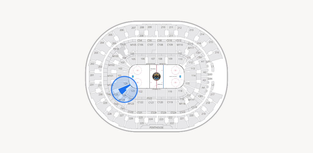 Rocket Arena Seating Chart