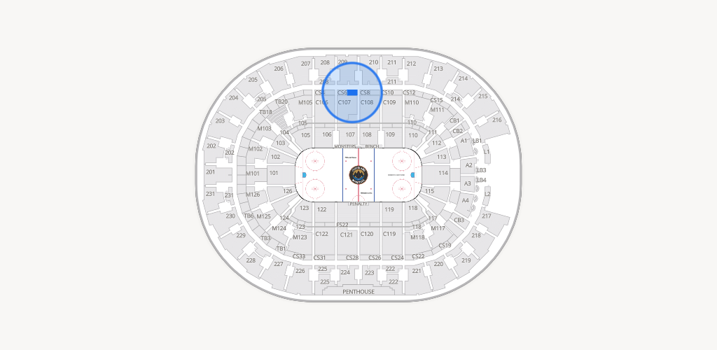 Rocket Arena Seating Chart