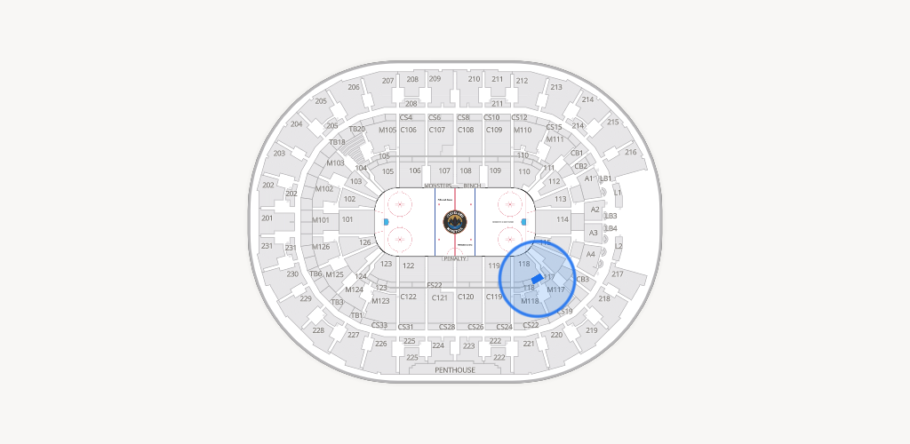 Rocket Arena Seating Chart