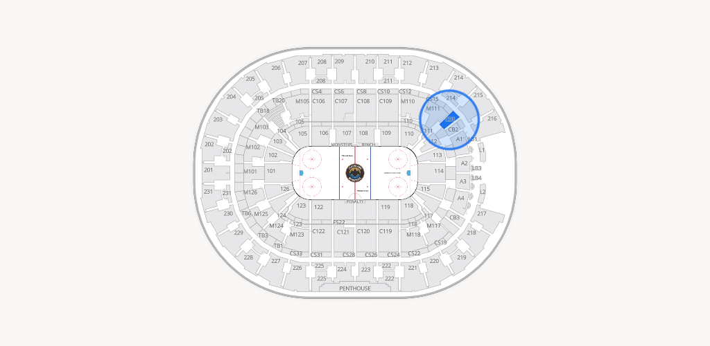 Rocket Arena Seating Chart