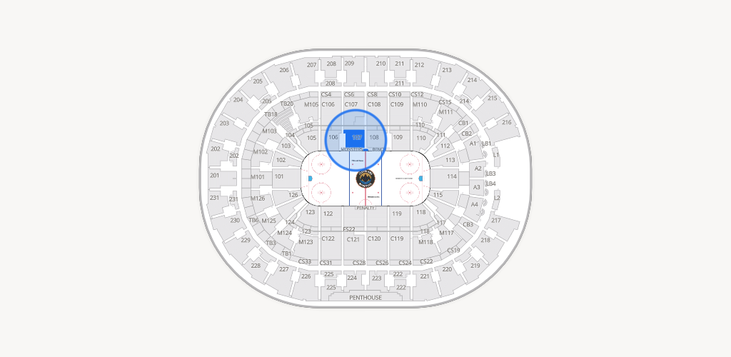 Rocket Arena Seating Chart