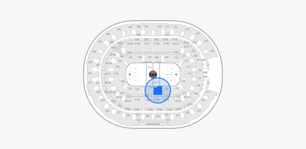 Rocket Arena Seating Chart