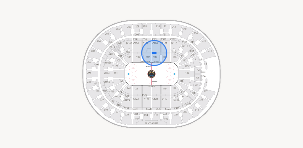 Rocket Arena Seating Chart