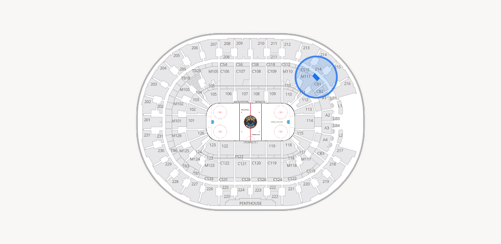 Rocket Arena Seating Chart