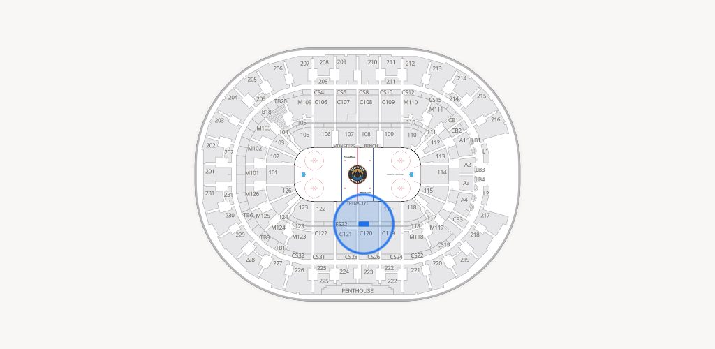 Rocket Arena Seating Chart