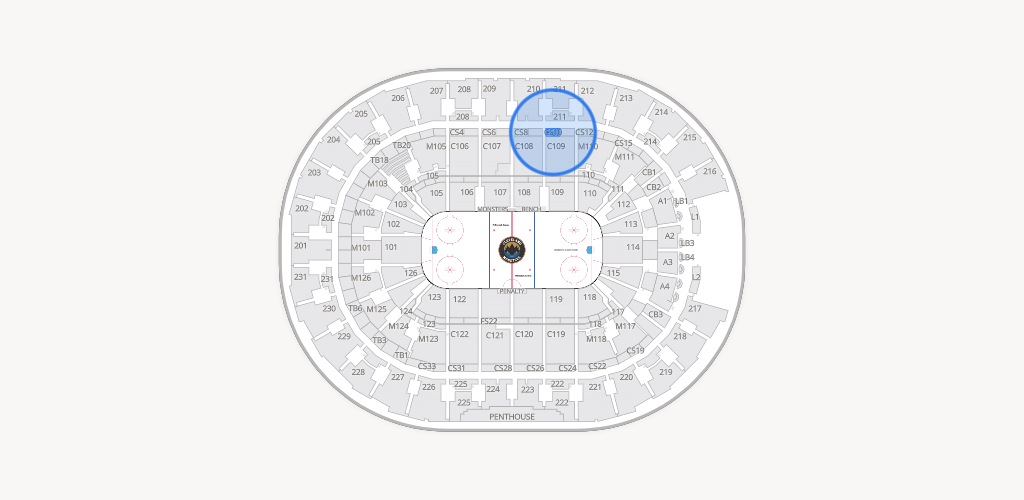 Rocket Arena Seating Chart