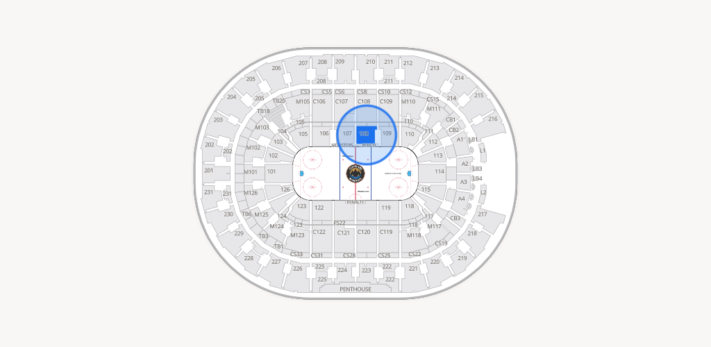 Rocket Arena Seating Chart