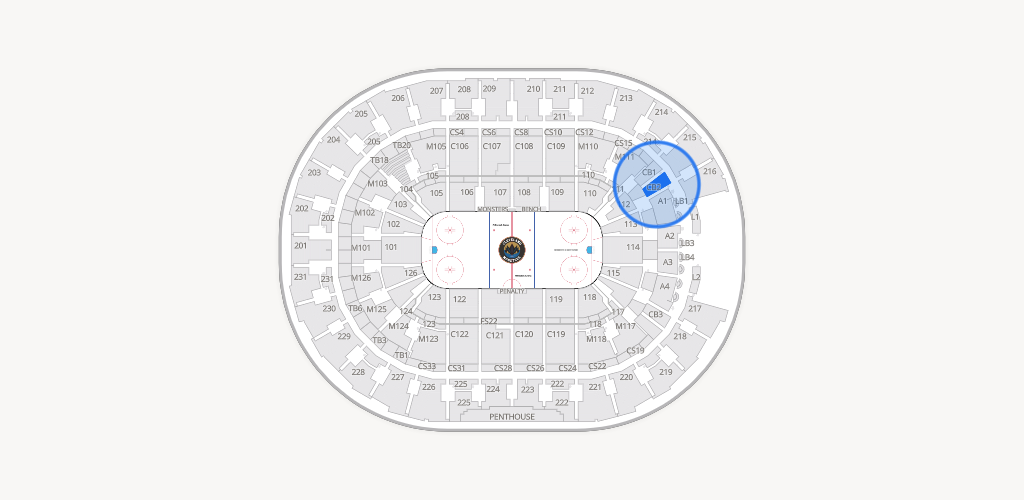 Rocket Arena Seating Chart