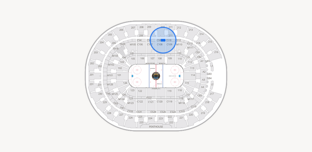 Rocket Arena Seating Chart