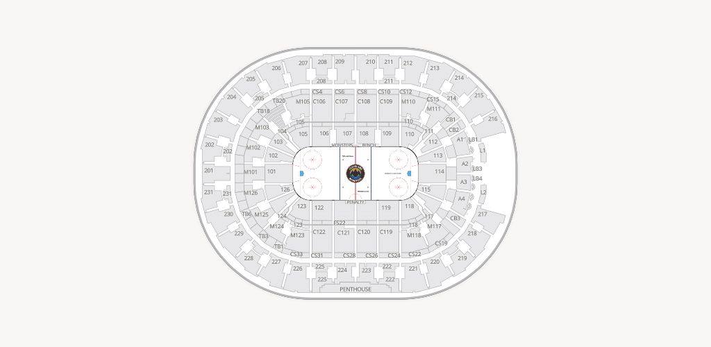 Rocket Arena Seating Chart