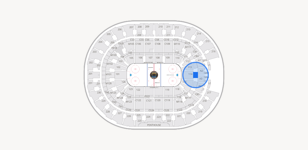 Rocket Arena Seating Chart