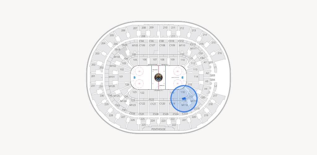 Rocket Arena Seating Chart