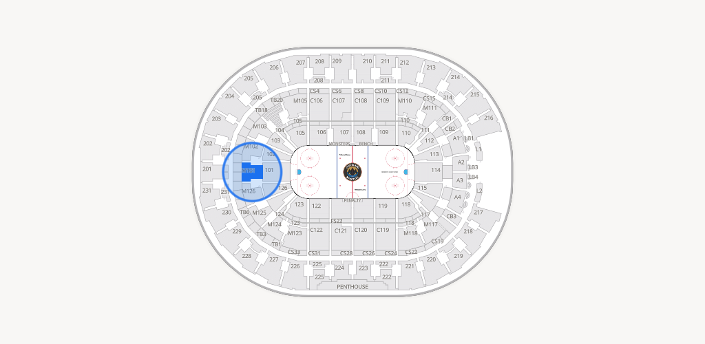 Rocket Arena Seating Chart