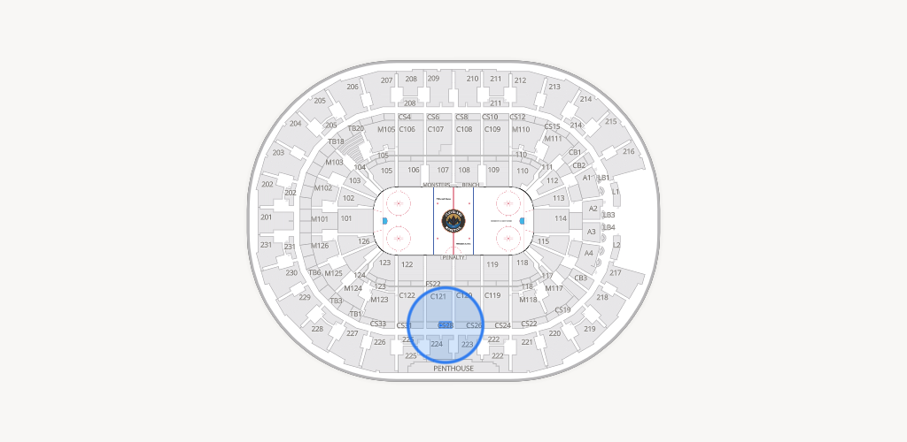 Rocket Arena Seating Chart
