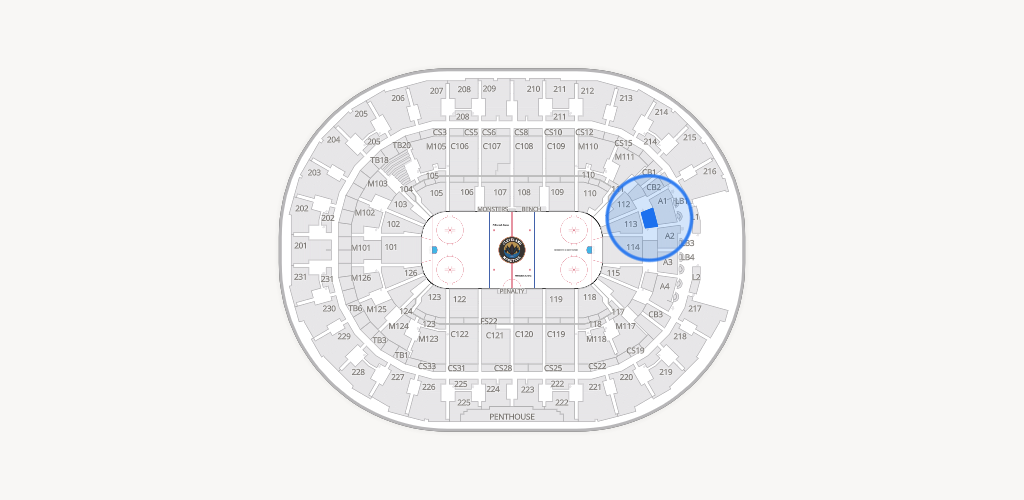 Rocket Arena Seating Chart