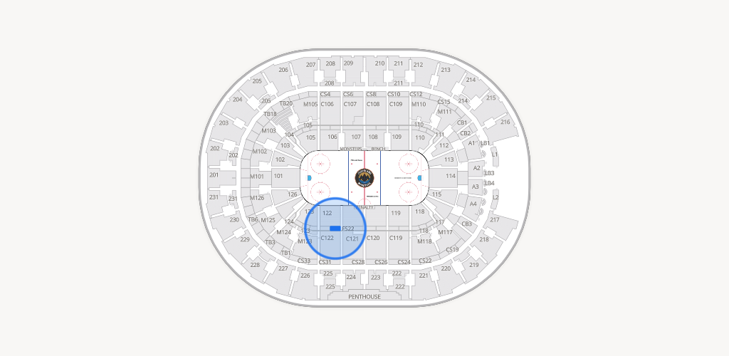 Rocket Arena Seating Chart
