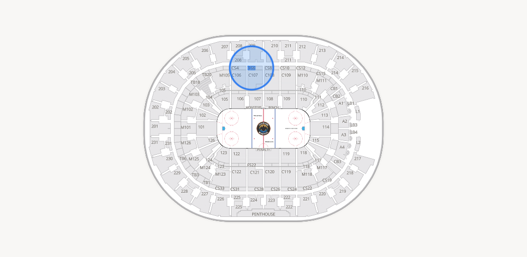Rocket Arena Seating Chart