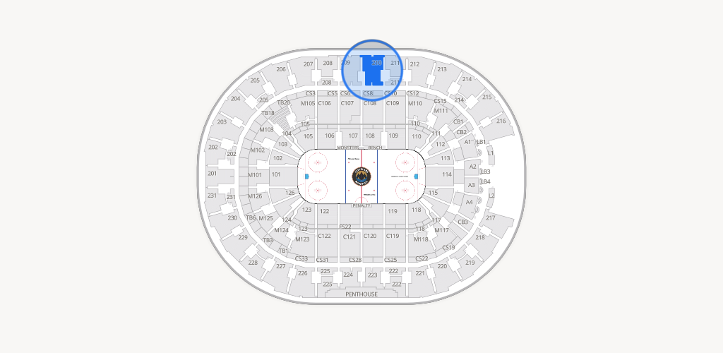 Rocket Arena Seating Chart