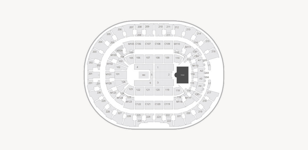 Rocket Arena Seating Chart