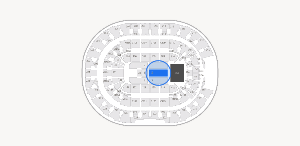 Rocket Arena Seating Chart