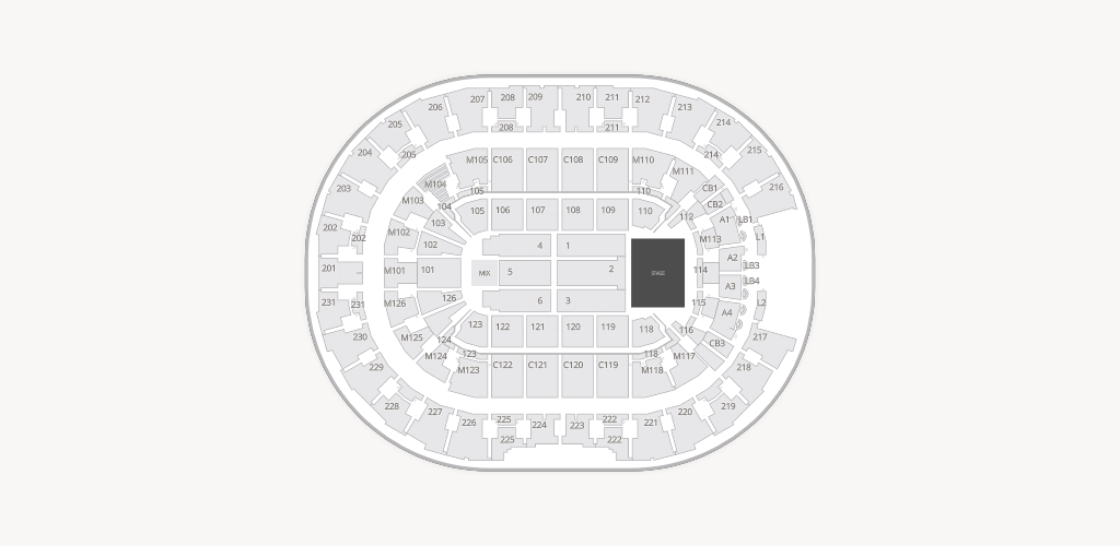 Rocket Arena Seating Chart
