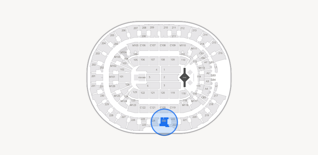 Rocket Arena Seating Chart
