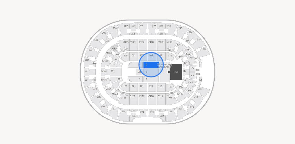 Rocket Arena Seating Chart