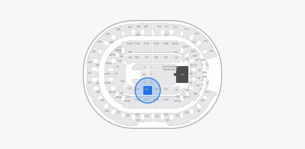 Rocket Arena Seating Chart