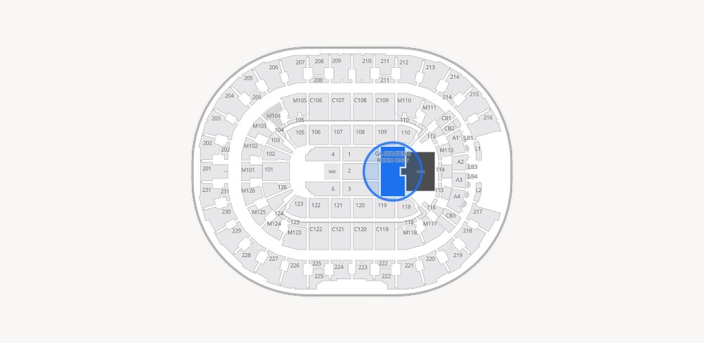 Rocket Arena Seating Chart