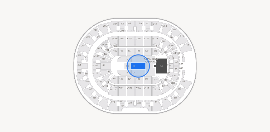 Rocket Arena Seating Chart