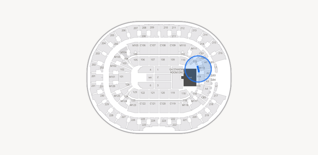 Rocket Arena Seating Chart