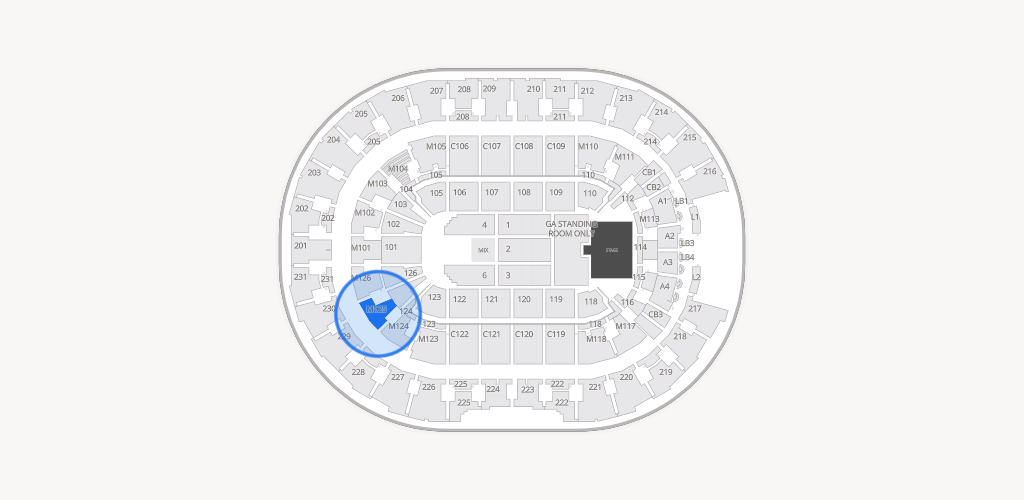 Rocket Arena Seating Chart