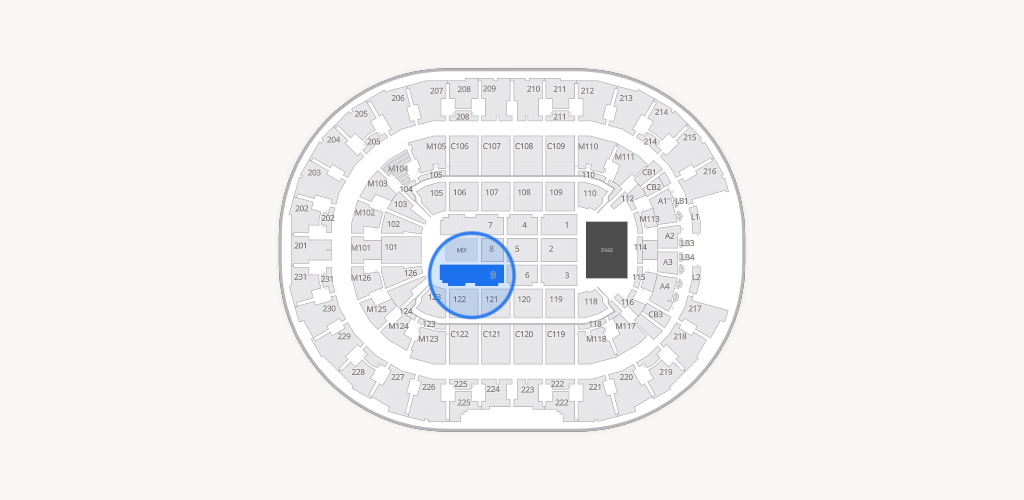 Rocket Arena Seating Chart