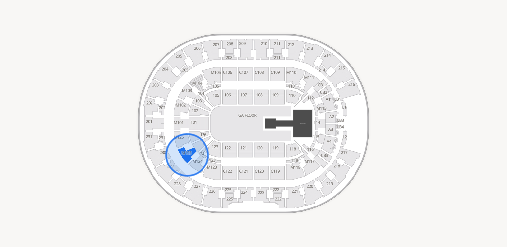 Rocket Arena Seating Chart