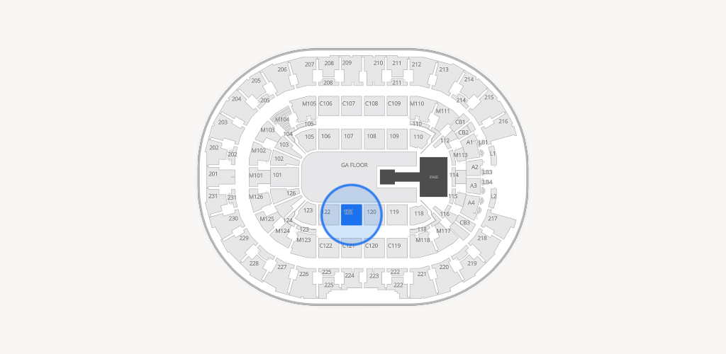 Rocket Arena Seating Chart