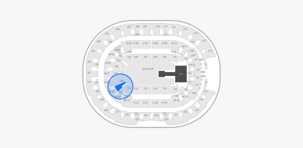 Rocket Arena Seating Chart