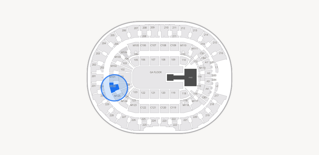 Rocket Arena Seating Chart