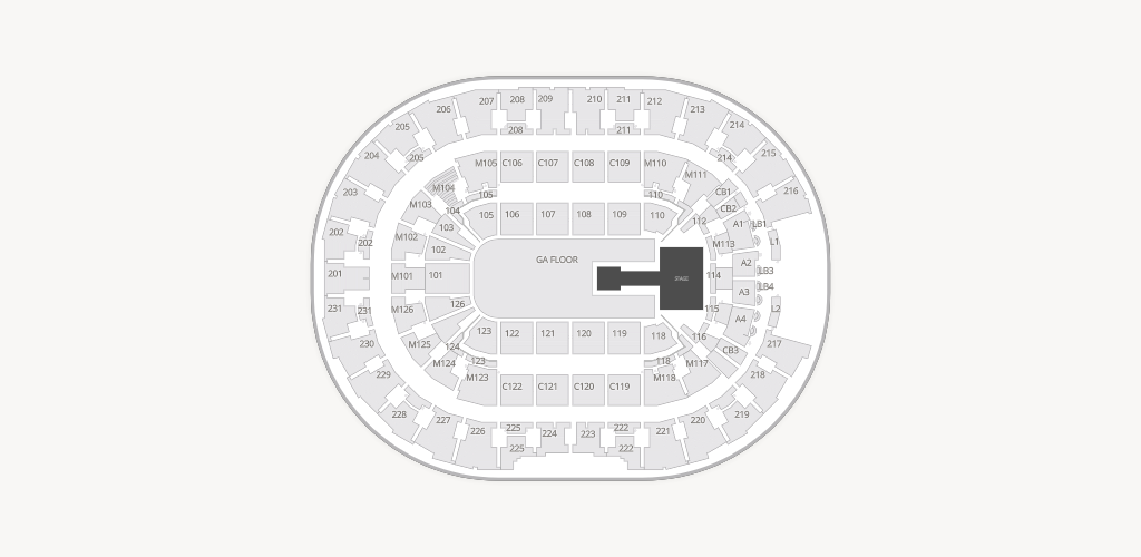 Rocket Arena Seating Chart