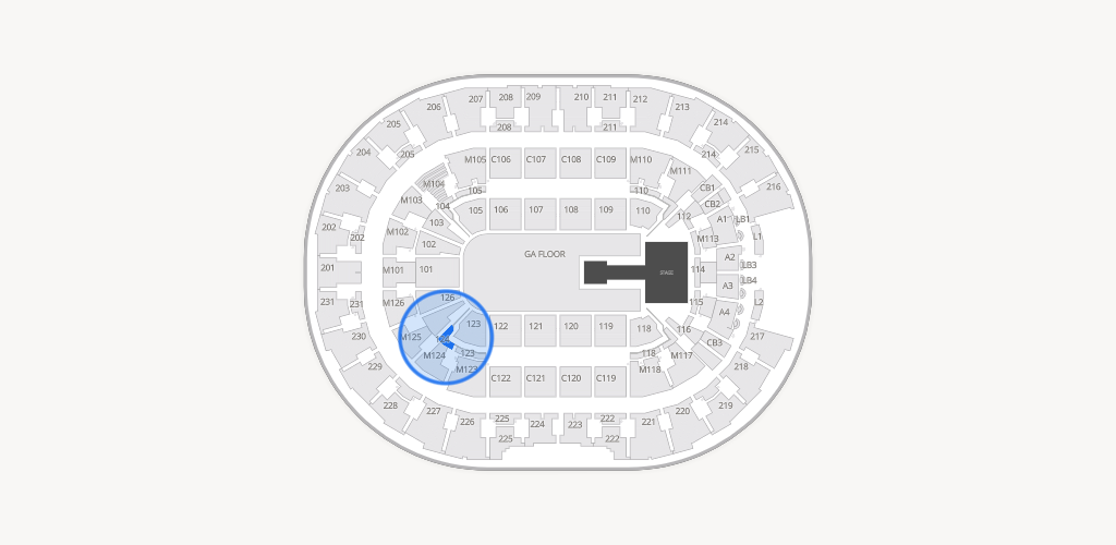 Rocket Arena Seating Chart