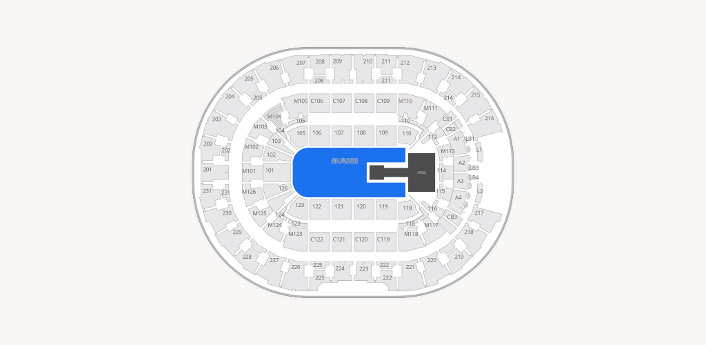 Rocket Arena Seating Chart