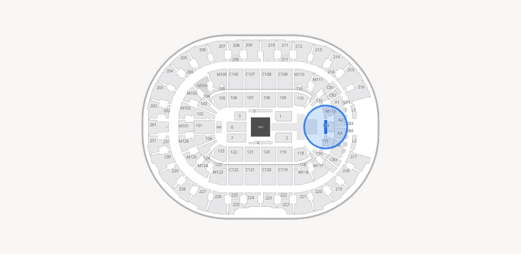 Rocket Arena Seating Chart