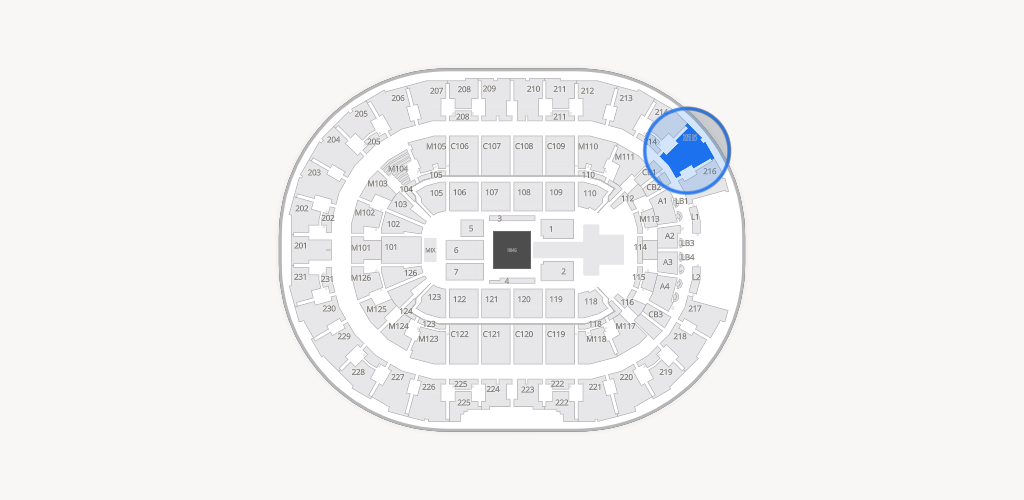 Rocket Arena Seating Chart