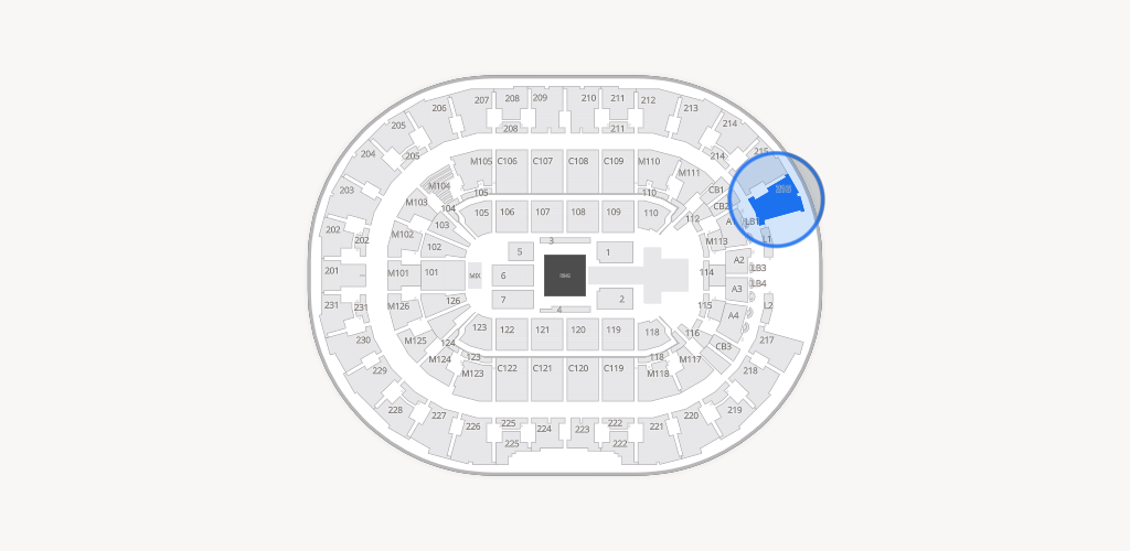 Rocket Arena Seating Chart