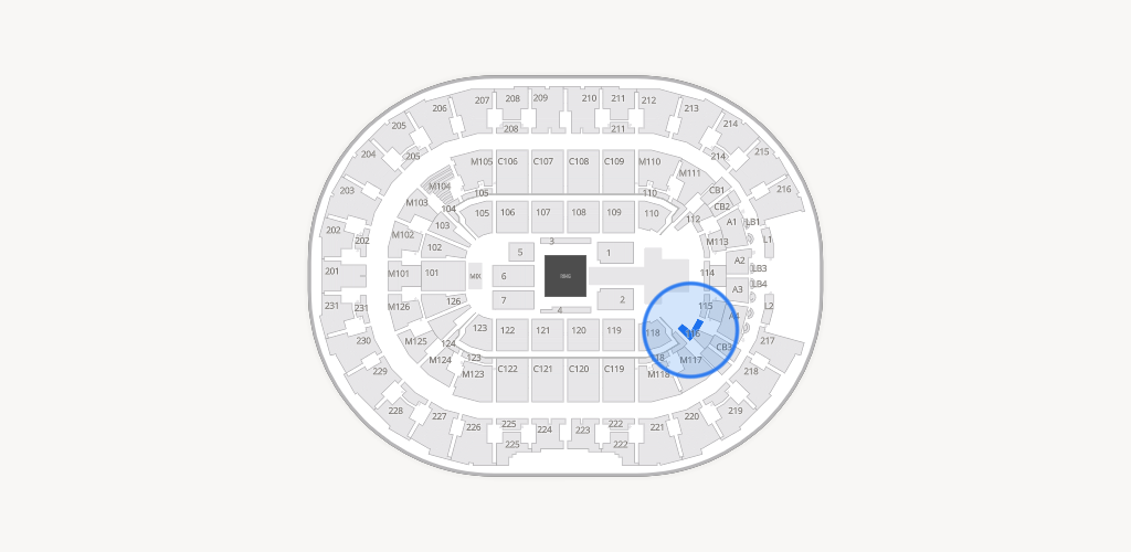 Rocket Arena Seating Chart