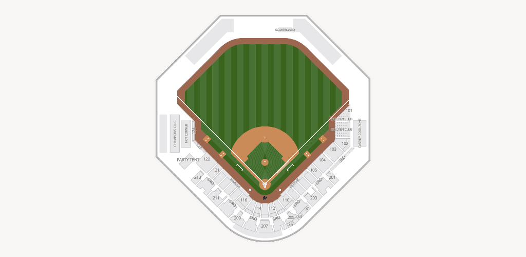 Roger Dean Stadium Seating Chart