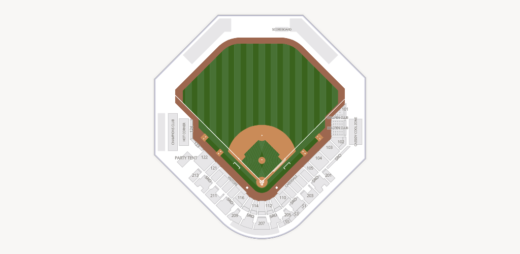 Roger Dean Stadium Seating Chart