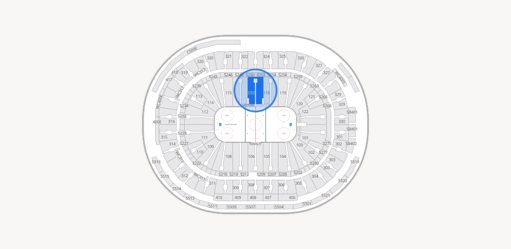 Rogers Arena Seating Chart